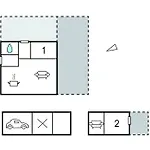 2 Bedroom Beautiful In 펜션 *